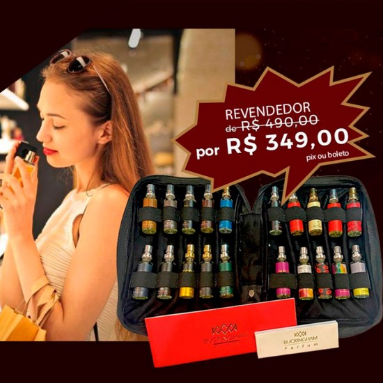 Kit Profissional 20 Perfumes 15ml