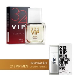 Perfume 321 VIP Masculino - 25ml - 212 VIP MEN