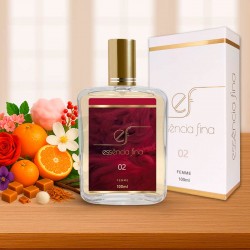 Perfume Essência Fina 02 Feminino 100ml - 212 Sexy