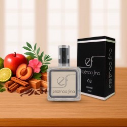 Perfume Essência Fina 03 Masculino 25ml - Boss Bottled