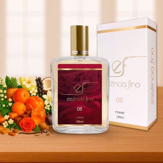 Perfume Essência Fina 08 Feminino 100ml - Angel