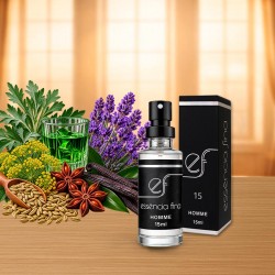 Perfume Essência Fina 15 Masculino 15ml - 212 VIP Black