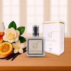 Perfume Essência Fina 18 Feminino 25ml - 212  VIP