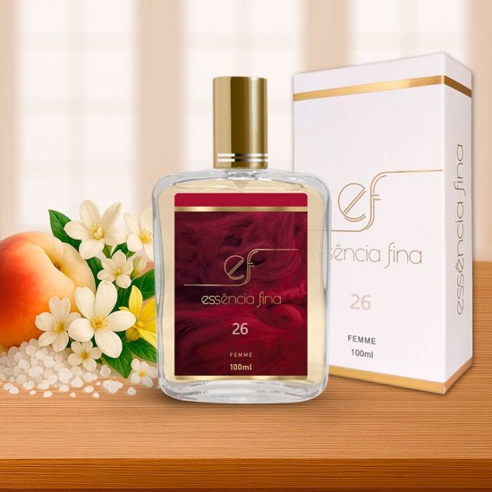 Perfume Essência Fina 26 Feminino 100ml - J'adore