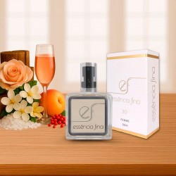Perfume Essência Fina 30 Feminino 25ml - 212 VIP Rosé