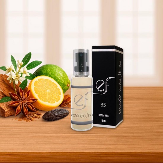 Perfume Essência Fina 35 Masculino 15ml - Armani Black Code
