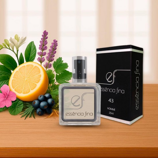 Perfume Essência Fina 43 Masculino 25ml - Animale