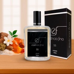 Perfume Essência Fina 55 Masculino 100ml - Baccarat
