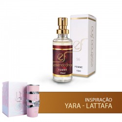 Perfume Árabe 56 Feminino 15ml - Yara
