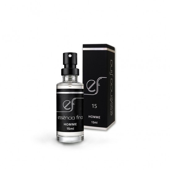 Perfume Essência Fina 15 Masculino 15ml - 212 VIP Black