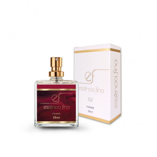 Perfume Essência Fina 02 Feminino 25ml - 212 Sexy