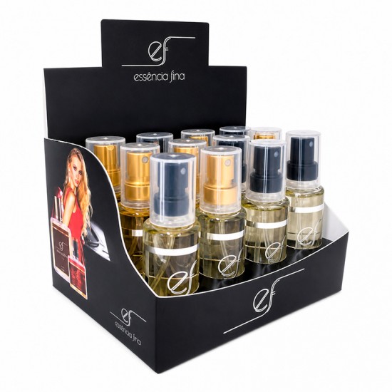 Kit 12 Amostras Feminina Essência Fina - 15ml
