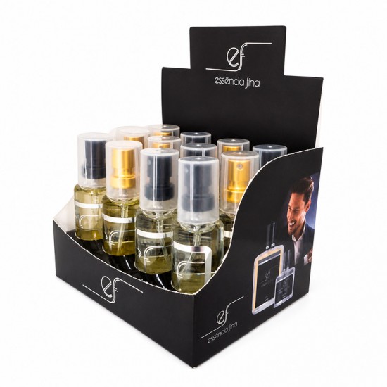 Kit 12 Amostras Feminina Essência Fina - 15ml