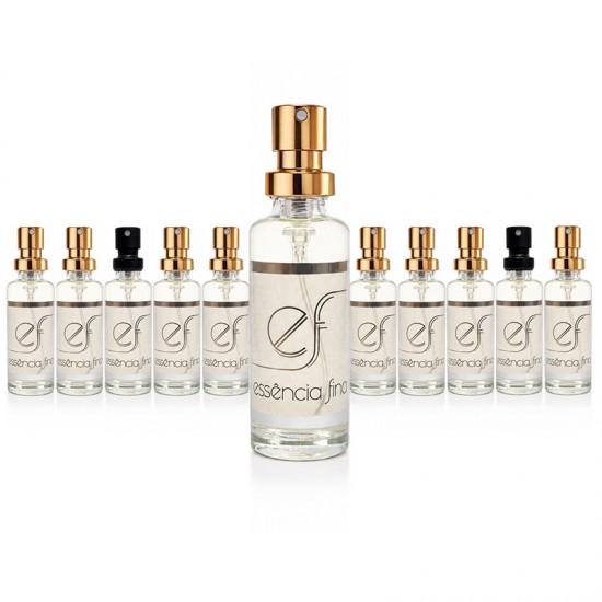 Kit 12 Amostras Feminina Essência Fina - 15ml