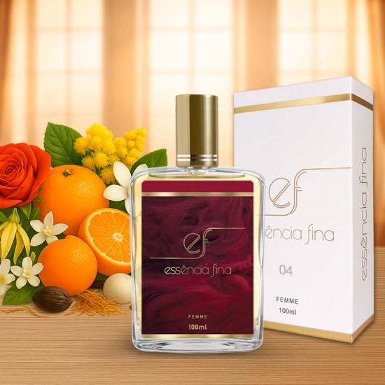 Perfume Essência Fina 04 Feminino 100ml - Coco Mademoiselle