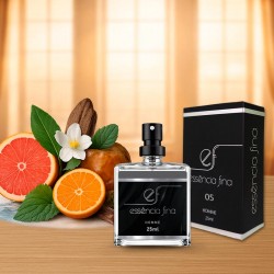 Perfume Essência Fina 05 Masculino 25ml - Invictus
