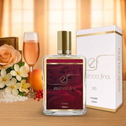 Perfume Essência Fina 30 Feminino 100ml - 212 VIP Rosé