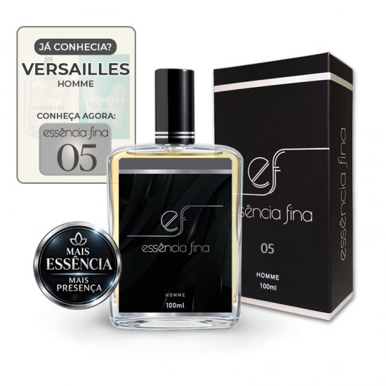Perfume UP! 05 Essência Fina Masculino 100ml - Invictus