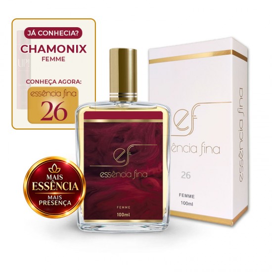 Perfume UP! 26 Essência Fina Feminino 100ml - J'adore
