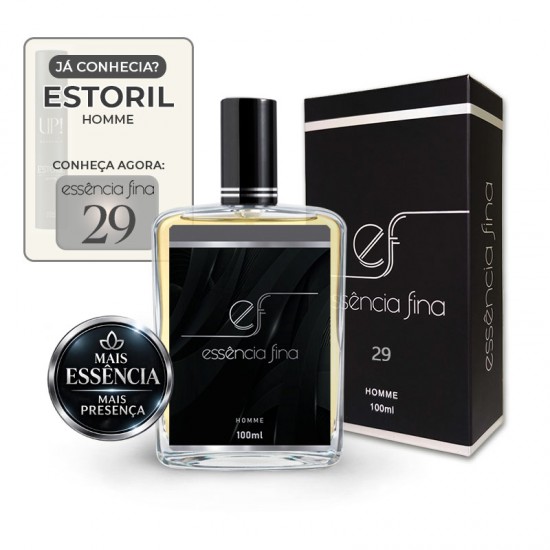 Perfume UP! 29 Essência Fina Masculino 100ml - 212 VIP Men